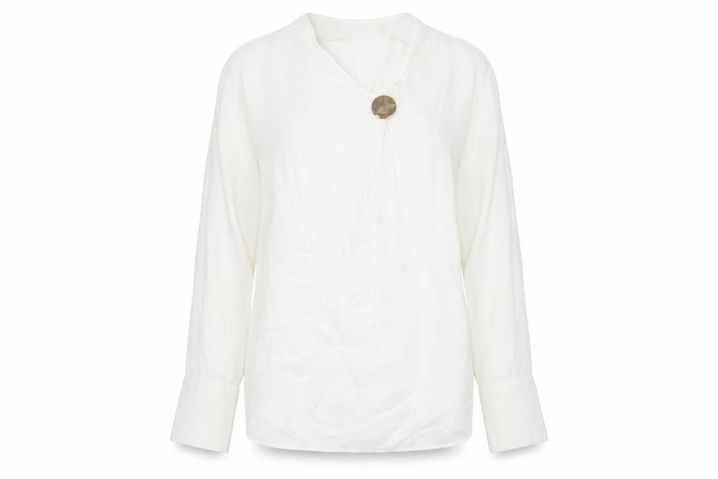 Mango Womens White   Pullover Jumper Size M