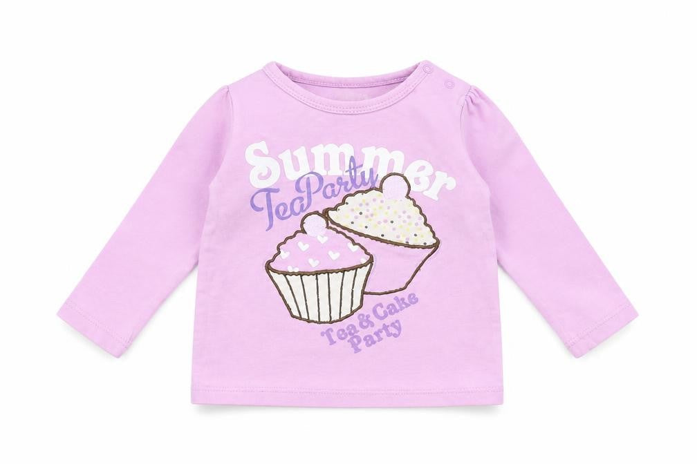 Preworn Baby Purple   Basic T-Shirt Size 0-3 Months