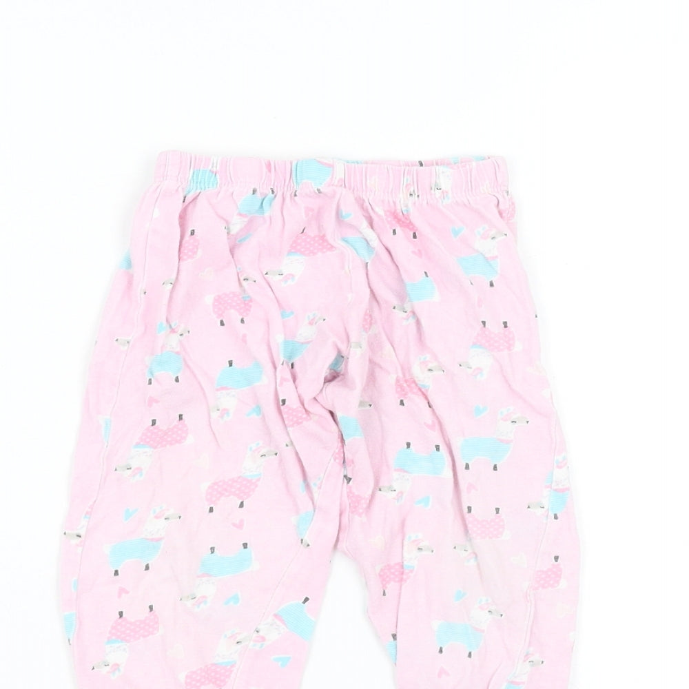 just you Girls Pink   Sweatpants Trousers Size 3-4 Years