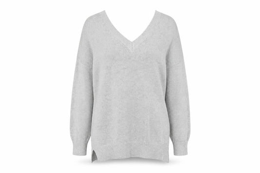 Topshop Womens Silver   Pullover Jumper Size 12