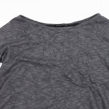 Green Envelope Womens Grey   Pullover Jumper Size M