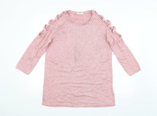 Papaya Womens Pink   Pullover Jumper Size 14
