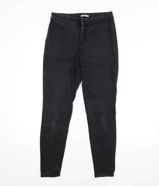 TU Womens Grey   Straight Jeans Size 12 L26 in