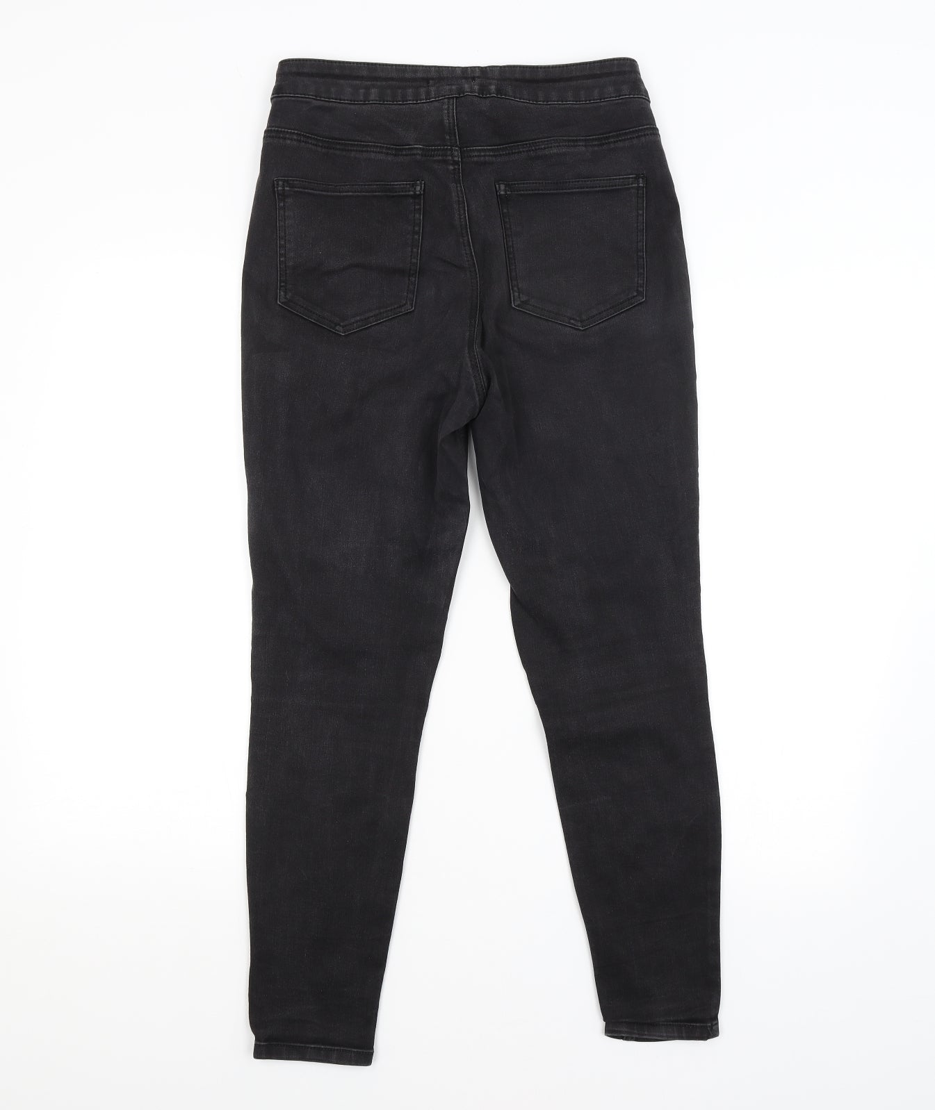 TU Womens Grey   Straight Jeans Size 12 L26 in