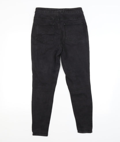 Preloved TU Womens Grey   Straight Jeans Size 12 L26 in - Back