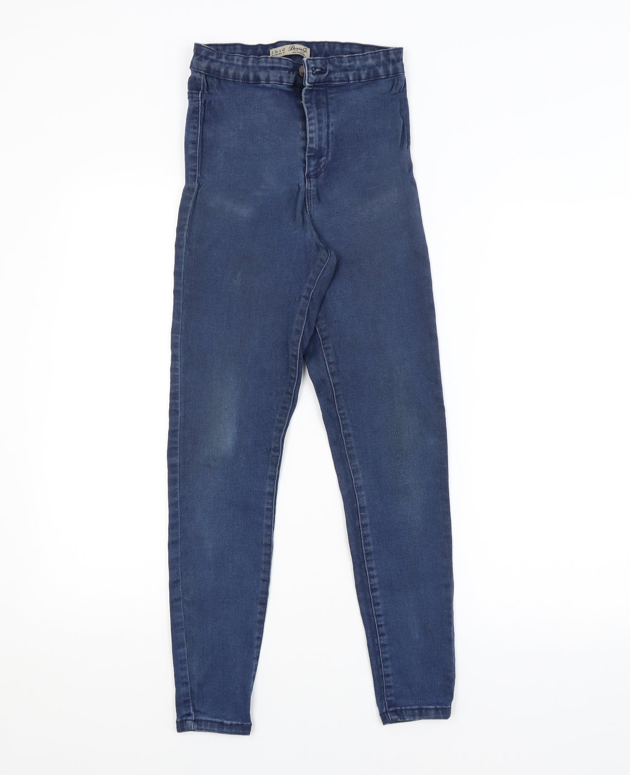 DENIM CO. Womens Blue   Skinny Jeans Size 8 L26 in