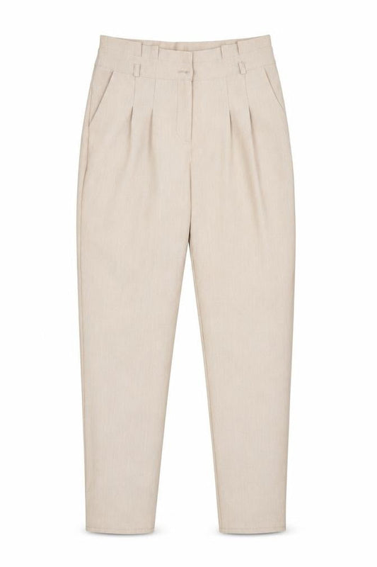 NIKKA Womens Beige   Trousers  Size 12 L27 in