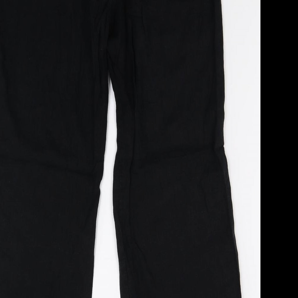 NEXT Womens Black   Trousers  Size 16 L29 in