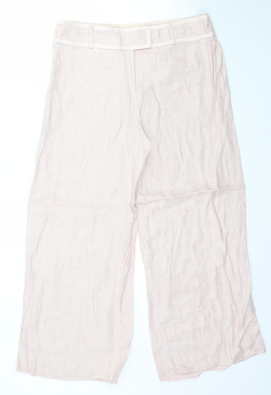 NEXT Womens Pink   Trousers  Size 14 L27 in