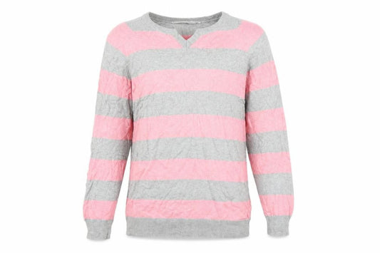 Burton Mens Multicoloured Striped  Pullover Sweatshirt Size M