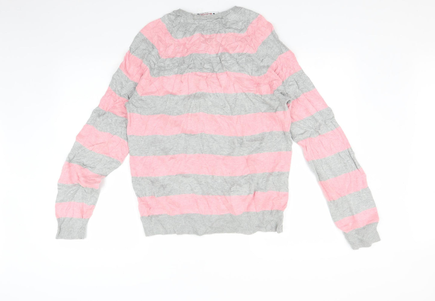 Burton Mens Multicoloured Striped  Pullover Sweatshirt Size M