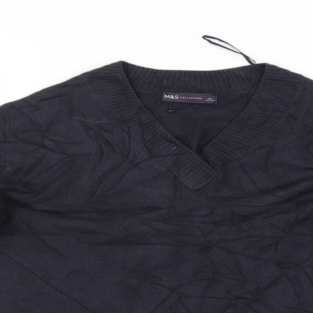 Marks and Spencer Womens Blue   Pullover Jumper Size 12