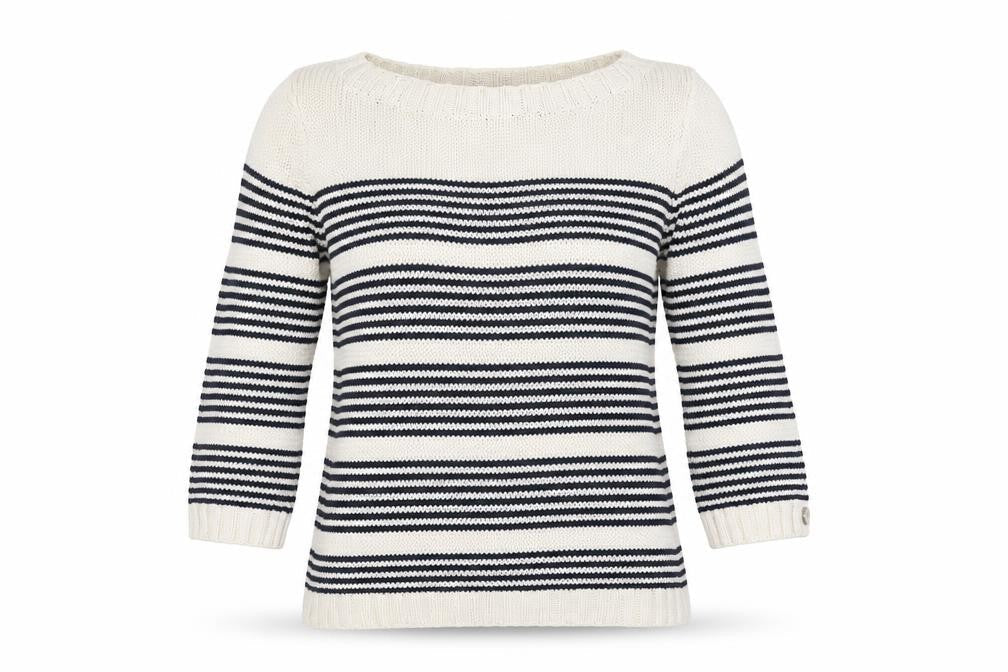 Preworn Womens Multicoloured Striped  Pullover Jumper Size M