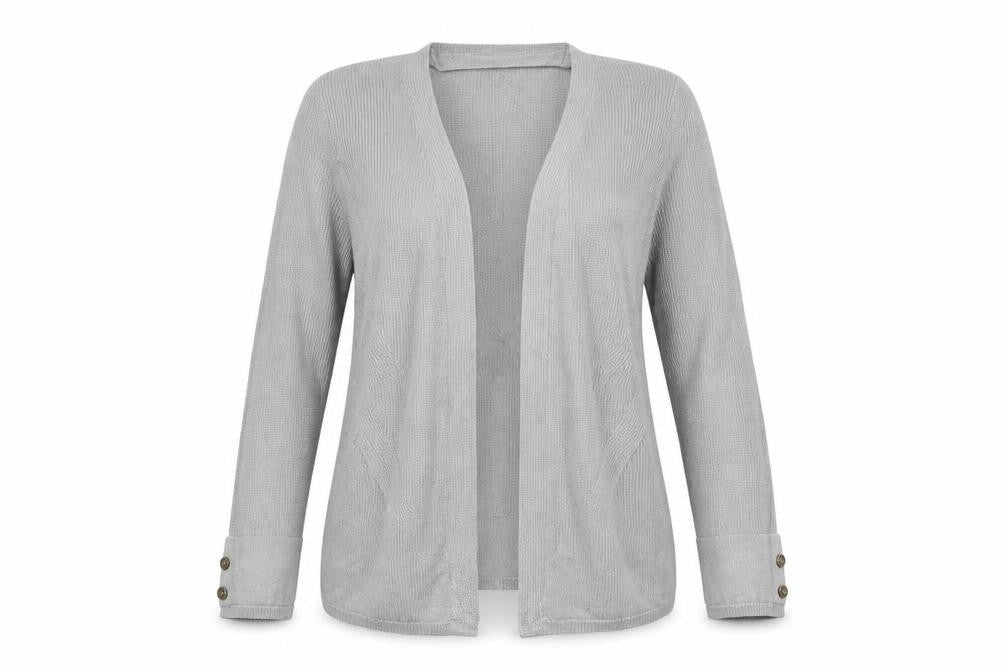 Marks & Spencer Womens Grey   Cardigan Jumper Size 8
