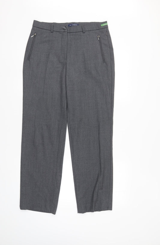 Garduer Womens Grey   Sweatpants Trousers Size 12 L28 in