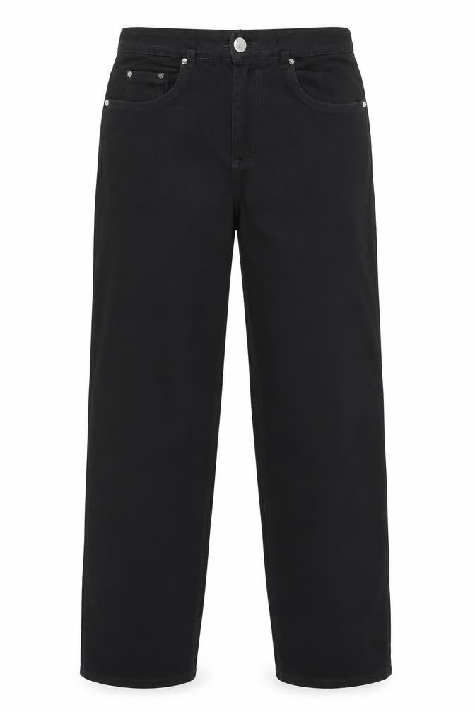 Vunic Womens Black   Straight Jeans Size 12 L28 in