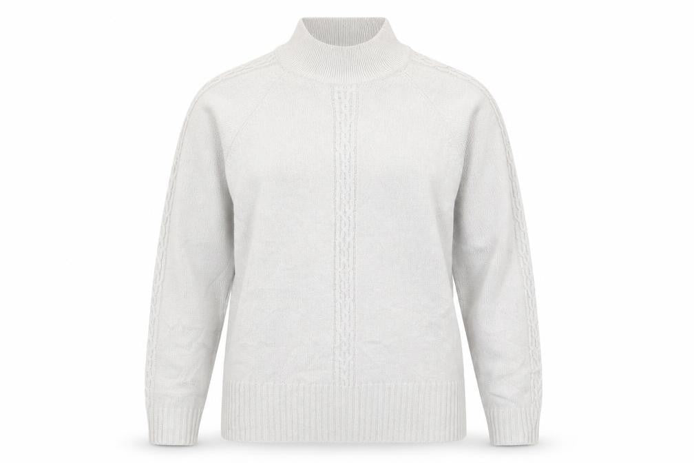 Bonmarché Womens Grey Knit Pullover Jumper Size S