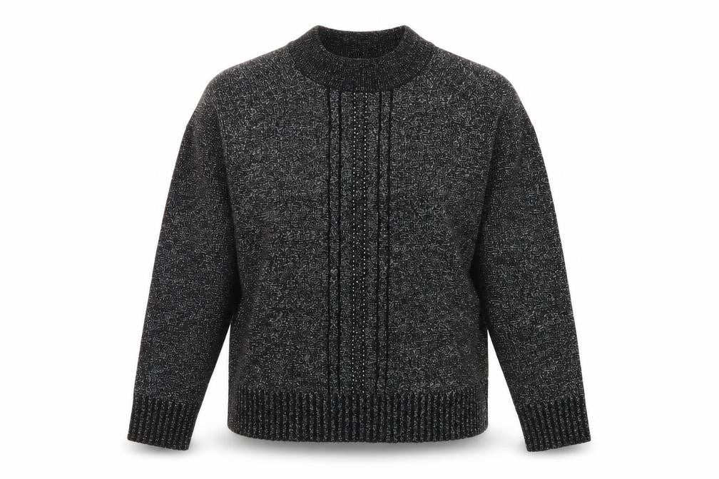 Bonmarché Womens Black Knit Pullover Jumper Size S