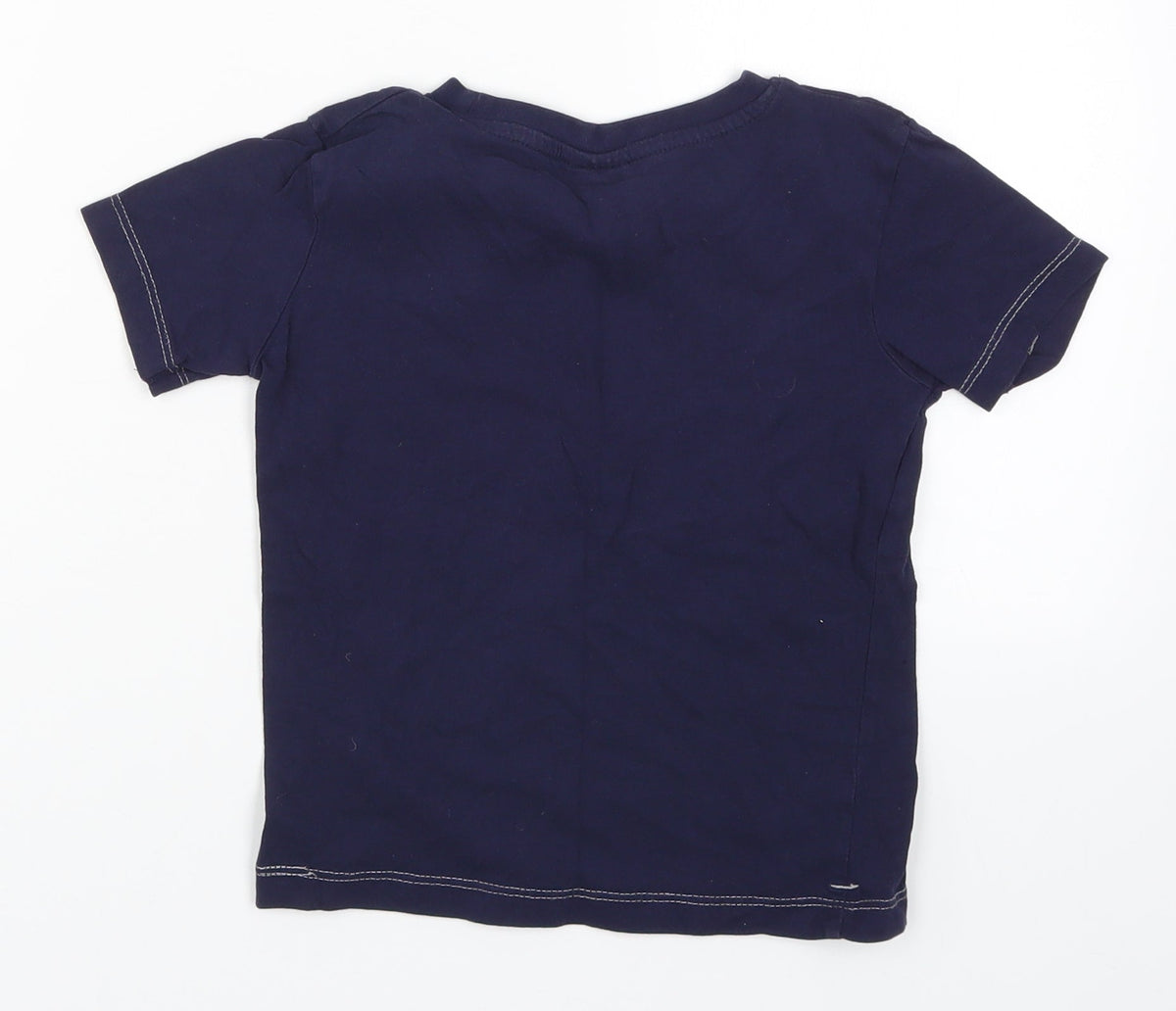 Slazenger Boys Blue   Basic T-Shirt Size 5-6 Years