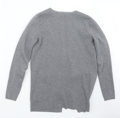 Back view of Papaya women’s grey jacket, size UK 10