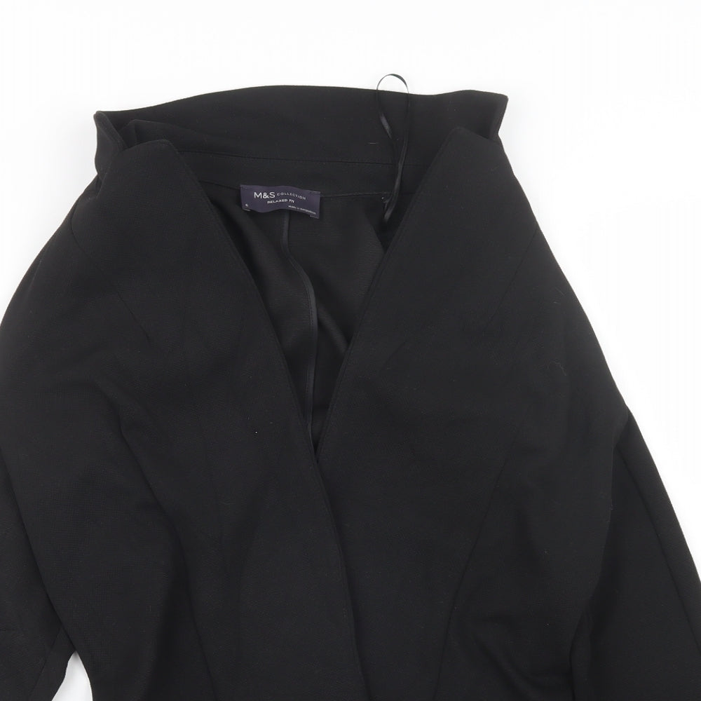Marks & Spencer Womens Black   Jacket  Size 6