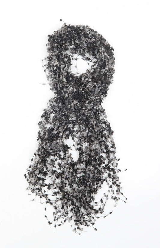 Preworn Womens Black    Scarf