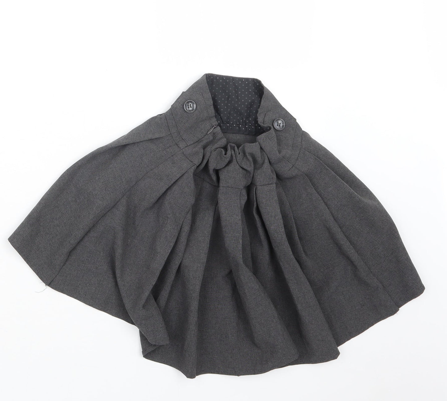 Peacocks Girls Grey   A-Line Skirt Size 8-9 Years
