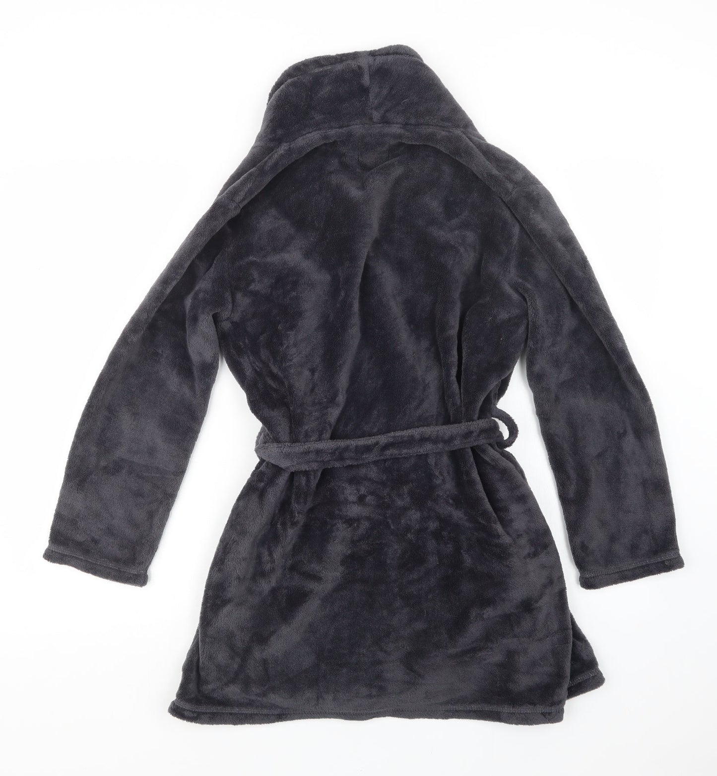 New Look Womens Grey Geometric  Top Robe Size S