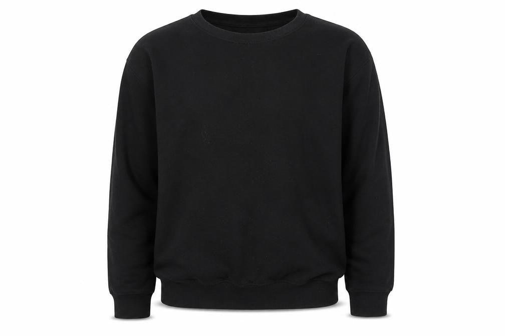 Hutson Harbour Mens Black   Pullover Sweatshirt Size S