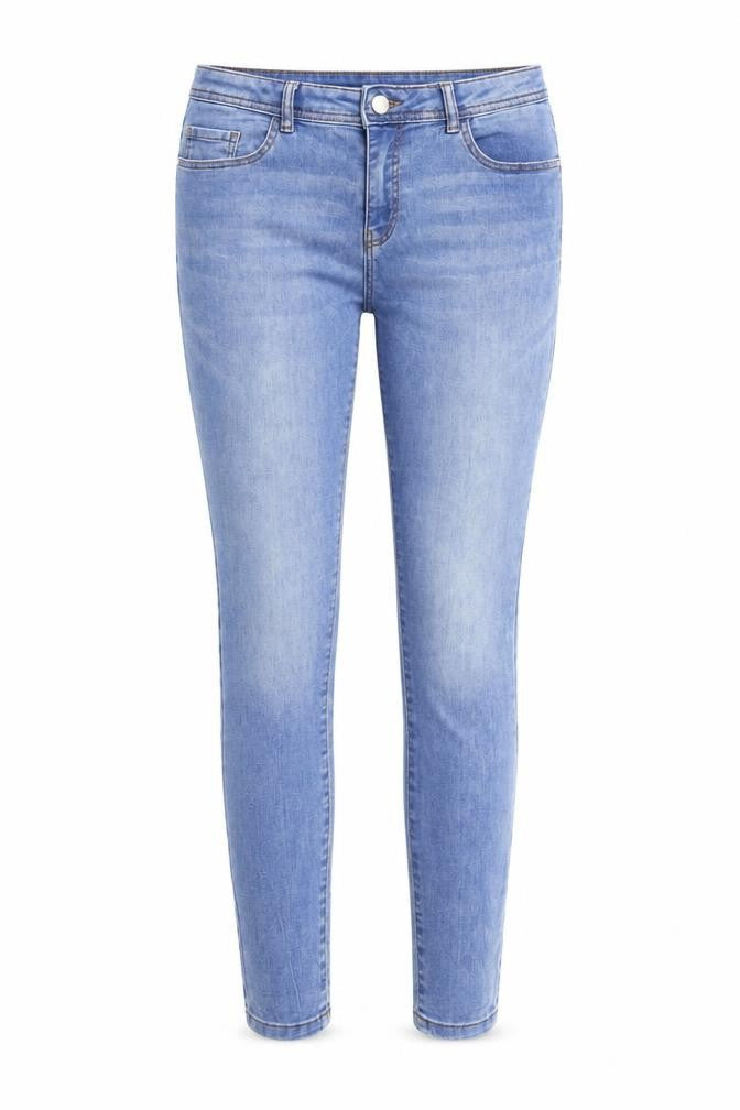 Denim & Co. Womens Blue  Denim Skinny Jeans Size 10 L29 in