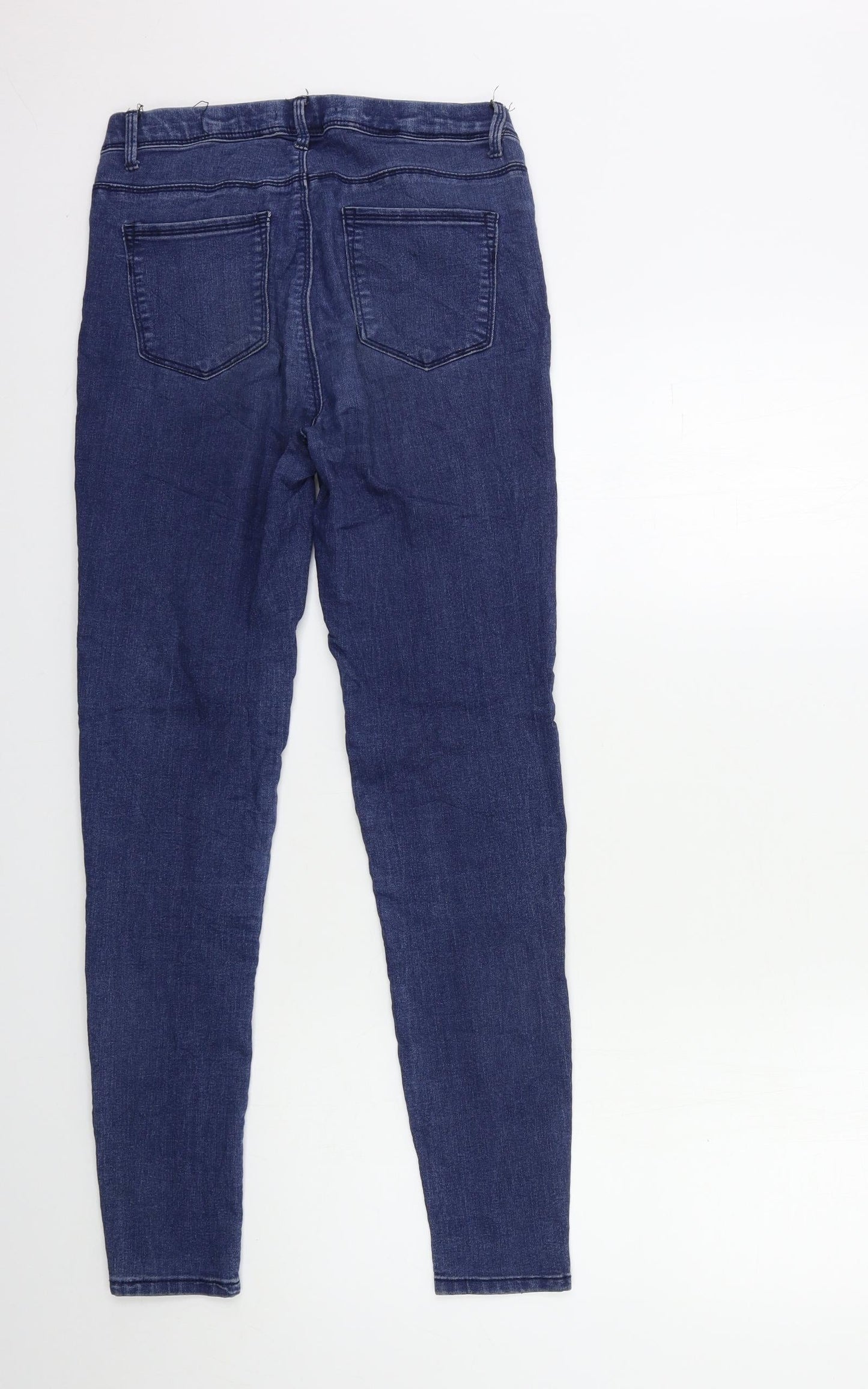 Preworn Womens Blue  Denim Jegging Jeans Size 26 in L29 in