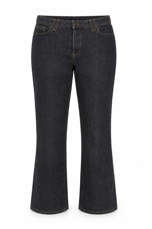 Cecil Womens Black  Denim Bootcut Jeans Size 33 in L29 in