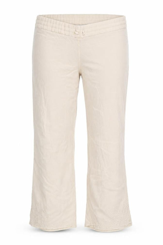 offshoot Womens Beige   Trousers  Size S L23 in