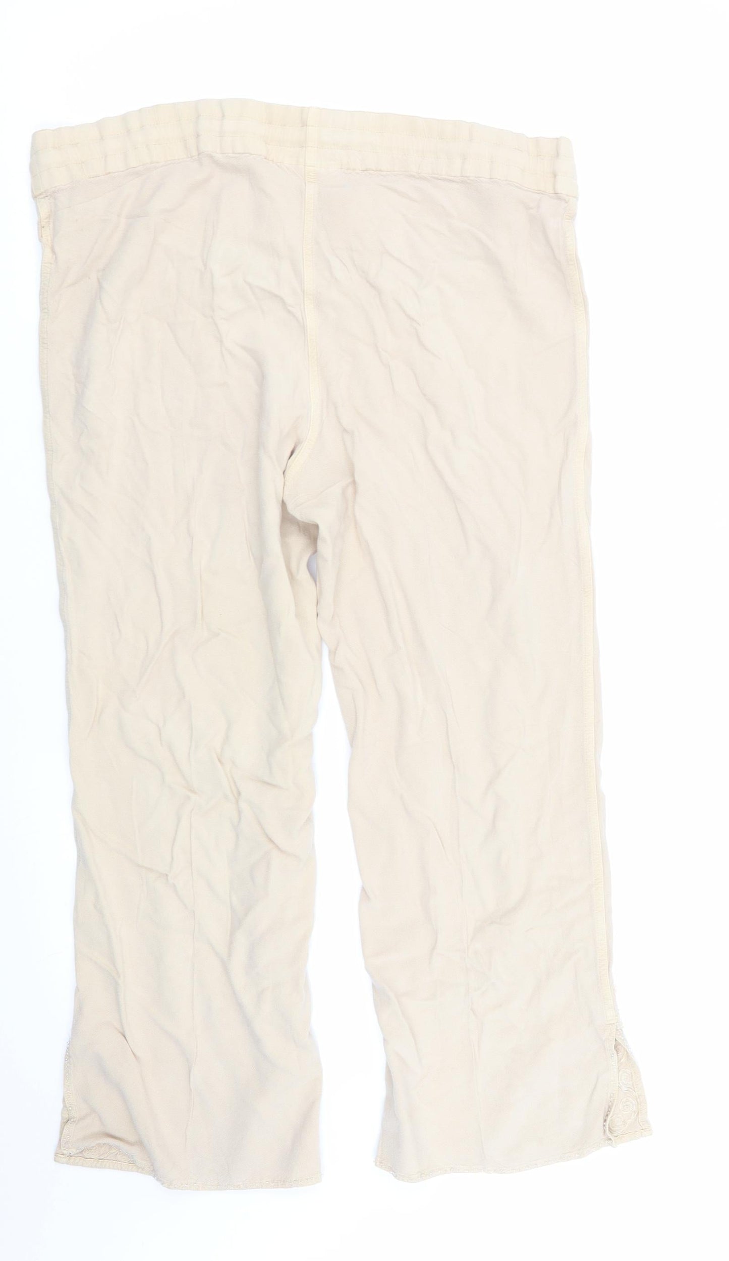 offshoot Womens Beige   Trousers  Size S L23 in