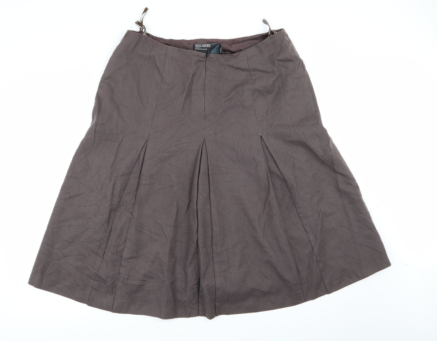 seda modell Womens Brown   Flare Skirt Size 20