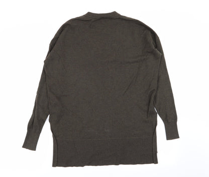 Warehouse Womens Green   Pullover Jumper Size 8