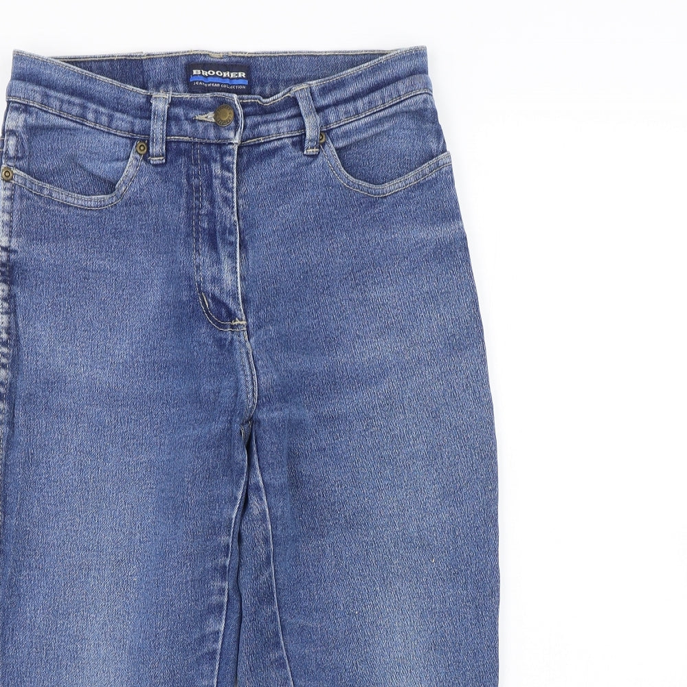 Brooker Womens Blue  Denim Cropped Jeans Size 28 L20 in
