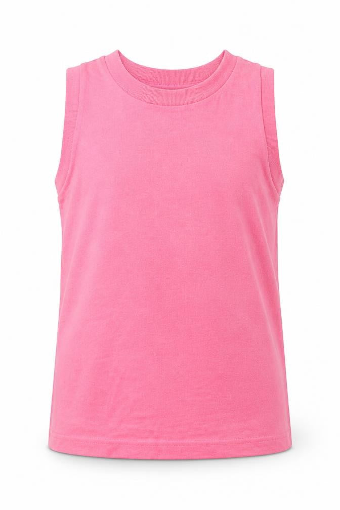 Revival Girls Pink   Basic Tank Size 8-9 Years