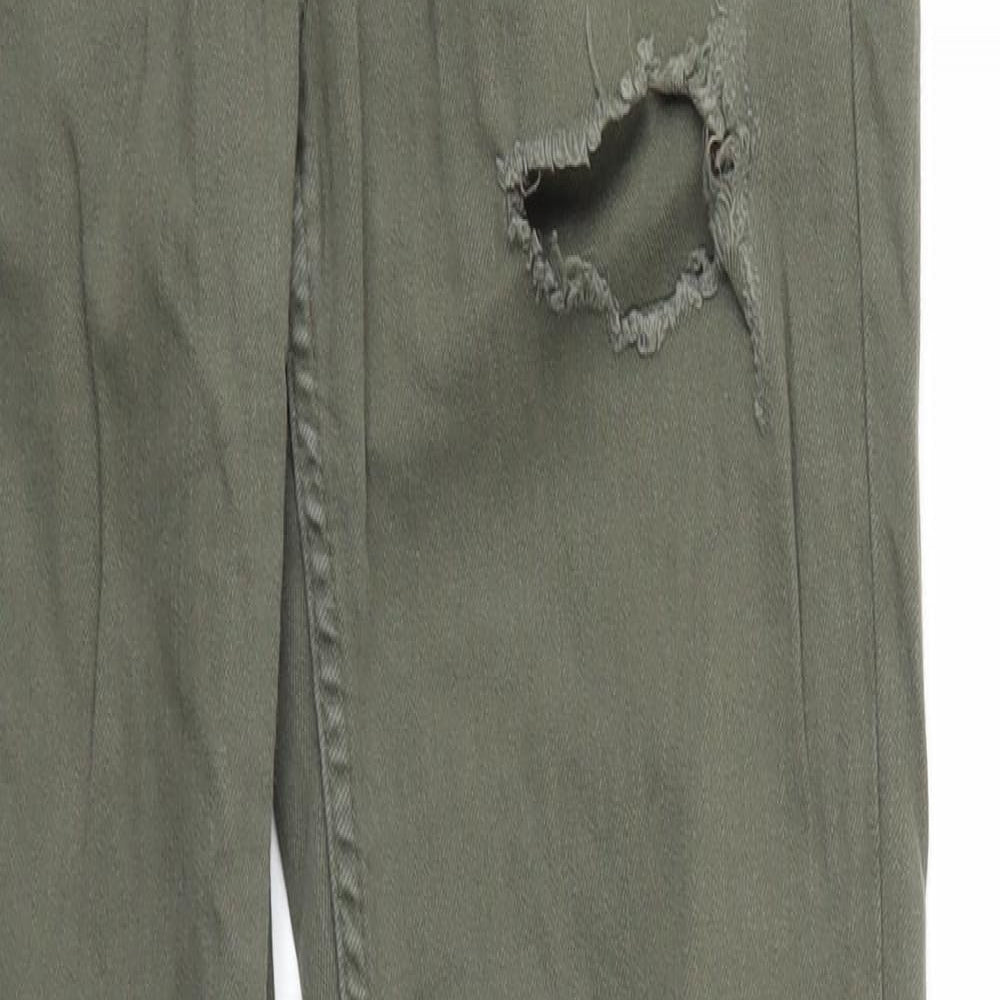 Denim Womens Green   Skinny Jeans Size 29 L32 in