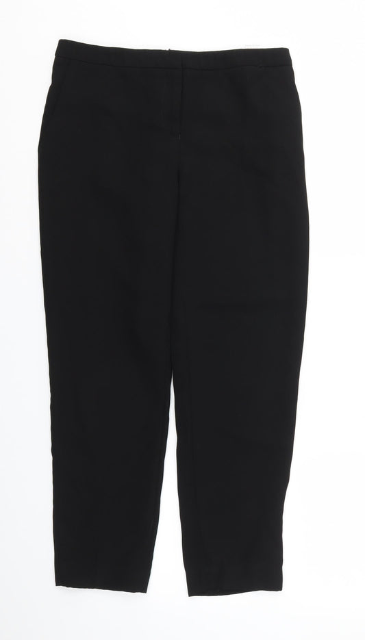 NEXT Womens Black   Trousers  Size 10 L27 in