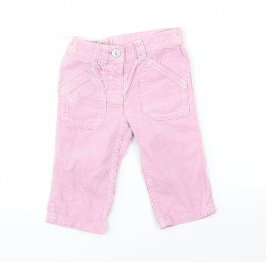 NEXT Girls Pink   Capri Jeans Size 6-9 Months