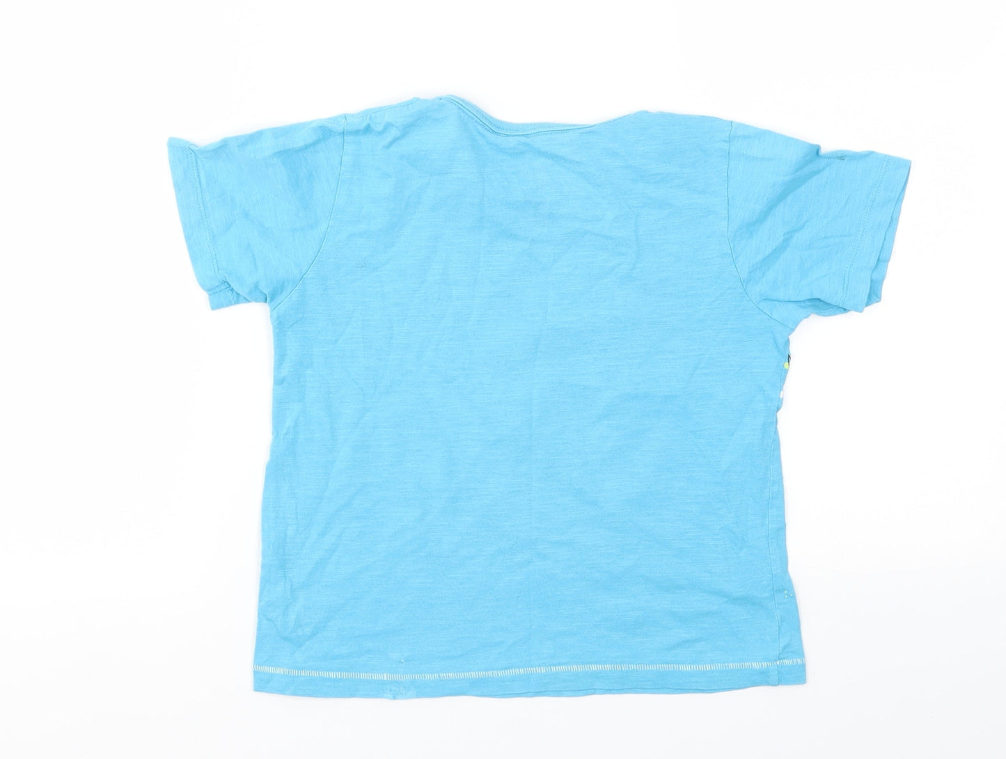 DUDES Boys Blue   Basic T-Shirt Size 5 Years