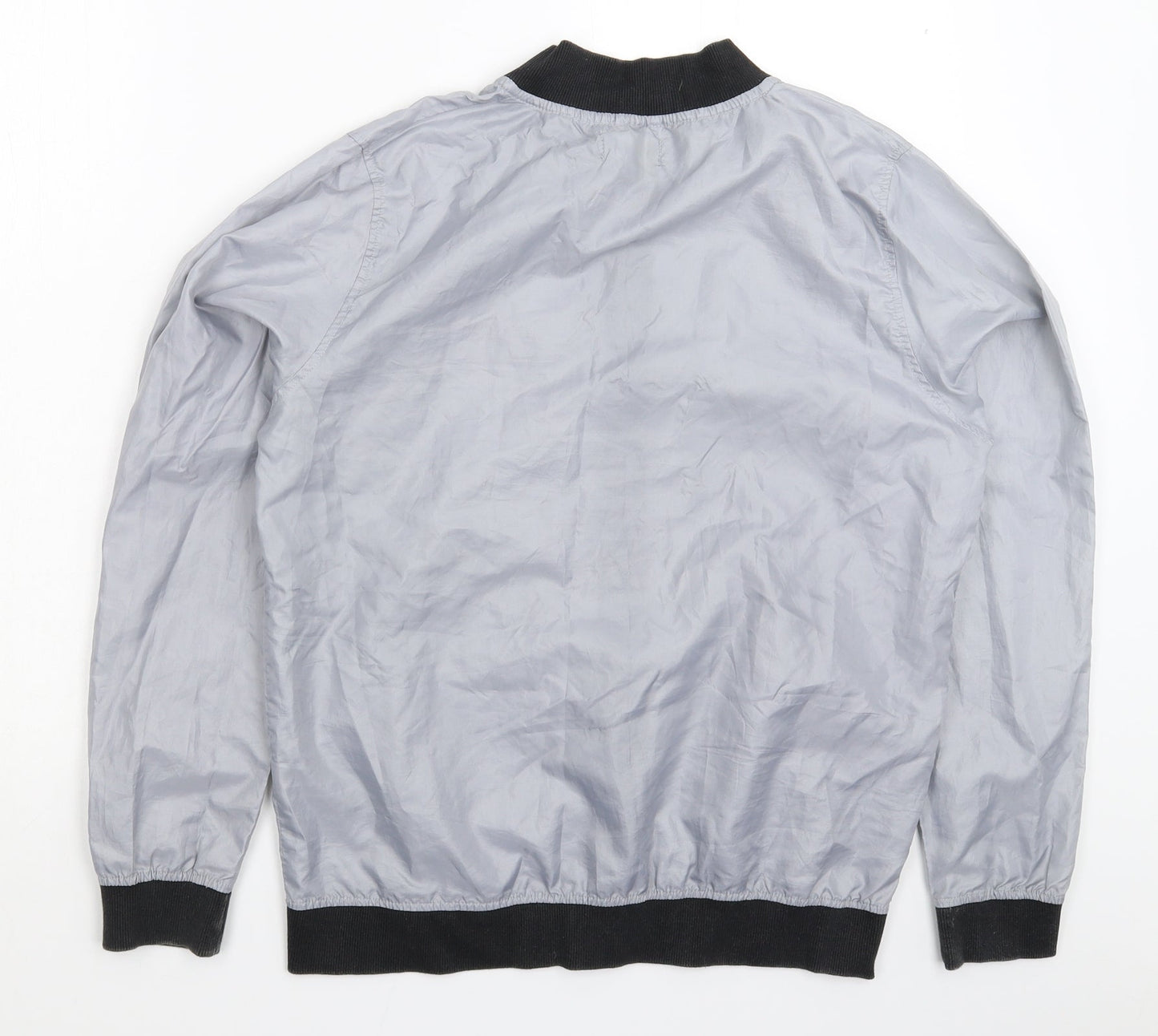 PRETTYLITTLETHING Womens Silver   Jacket  Size M