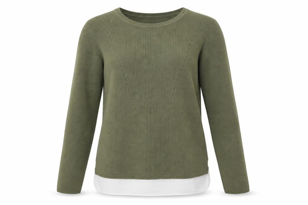 Dorothy Perkins Womens Green  Knit Pullover Jumper Size 8