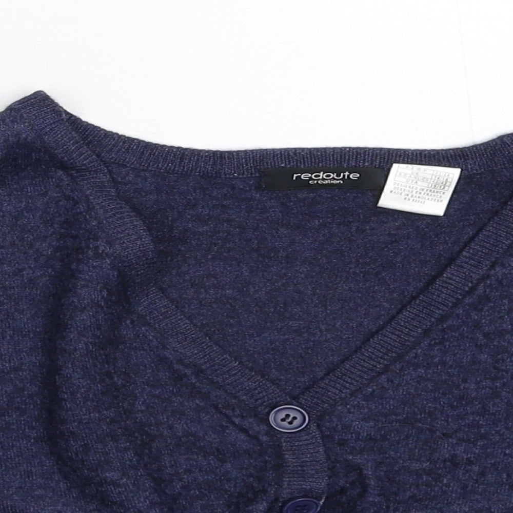 La Redoute Womens Blue  Knit Cardigan Jumper Size 16