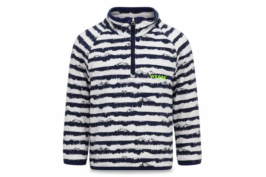 DECATHLON Boys Multicoloured Striped  Jacket  Size 4 Years