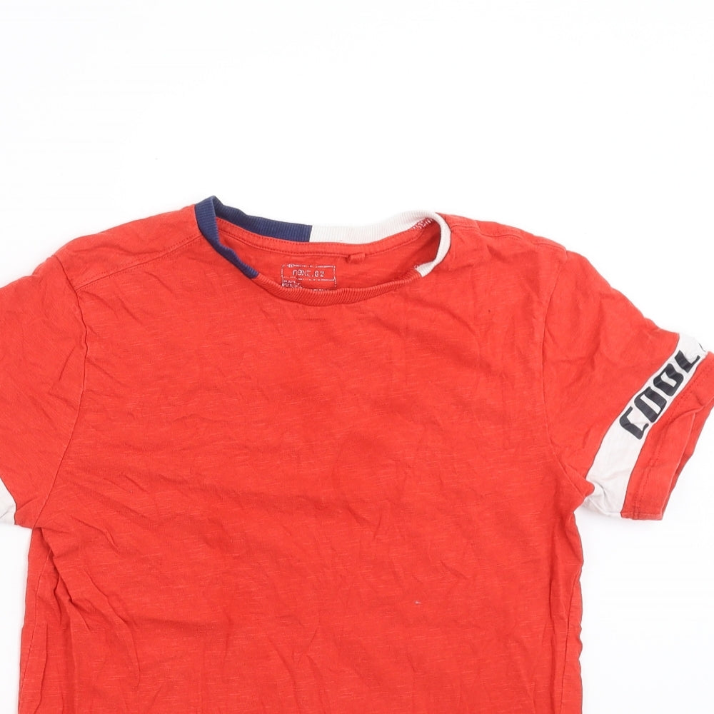 NEXT Boys Red   Basic T-Shirt Size 11 Years