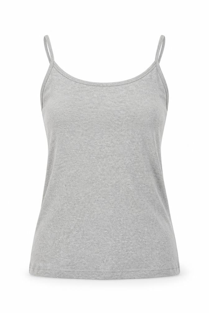 Look Womens Grey   Basic Tank Size 12