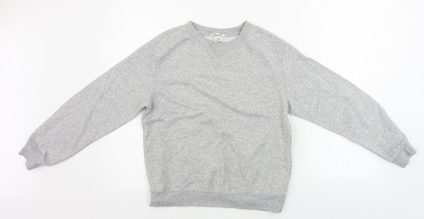 H&M  Boys Grey   Pullover Jumper Size 10-11 Years