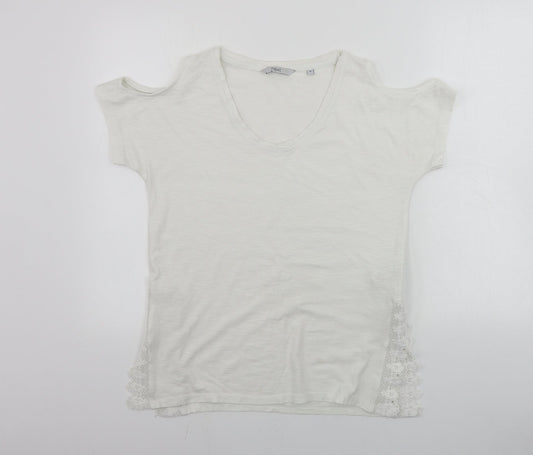 NEXT  Womens White   Basic T-Shirt Size 10